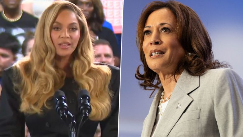 Beyonce Delivers Powerful Speech As She Endorses Kamala Harris at Houston Rally, Praises the Democratic Nominee for Pushing ‘What the Country Really Needs’ (Watch Video)