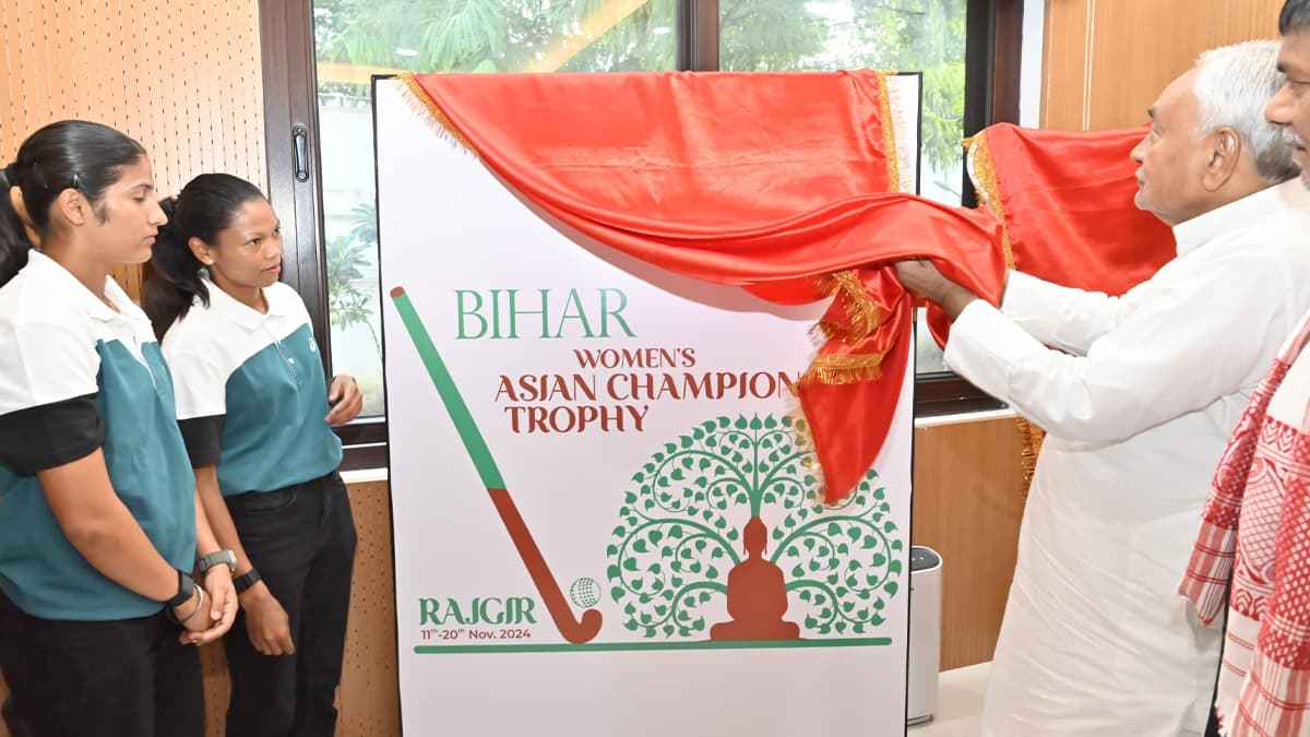 Nitish Kumar Set To Flag Off ‘Trophy Gaurav Yatra’ Ahead of Women’s Asian Hockey Championship 2024