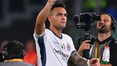 Lautaro Martinez Becomes Inter Milan’s All-Time Top Foreign Goal Scorer With 133 Goals, Achieves Feat in Serie A 2024–25 Match Against AS Roma