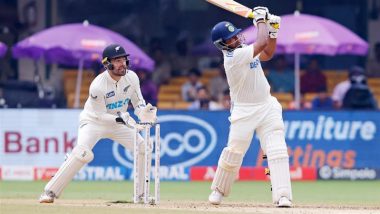 IND vs NZ 1st Test 2024: Rain Halts India’s Charge As Sarfaraz Khan Slams Maiden Century Against New Zealand