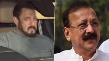 Baba Siddique Death: Salman Khan Rushes to Lilavati Hospital, Cancels ‘Bigg Boss 18’ Shoot (Watch Video)