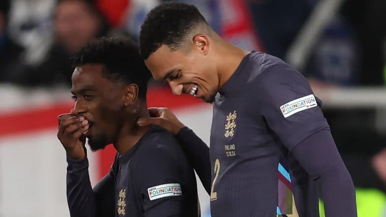 Finland 1-3 England, UEFA Nations League 2024-25: Jack Grealish, Trent Alexander-Arnold, Declan Rice Score as Lee Carsley’s Team Secures Much Needed Win