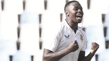 Kagiso Rabada Overtakes Waqar Younis, Becomes Fastest Bowler to Complete 300 Test Wickets in Terms of Balls Taken; Achieves Feat During BAN vs SA 1st Test 2024