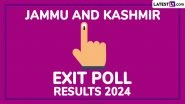 Jammu and Kashmir Exit Poll Results 2024: Aaj Tak Survey Predicts 40-48 Seats for NC-Congress, 27-32 for BJP, 6-12 for PDP