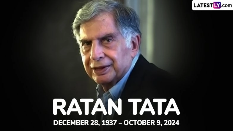 Ratan Tata Dies: Jamshedpur Mourns Demise of Veteran Industrialist Who Brought Global Recognition to a Backward Region