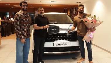 Indian Cricketer Suresh Raina Buys New Kia Carnival Limousine in Glacier White Pearl (See Pic)