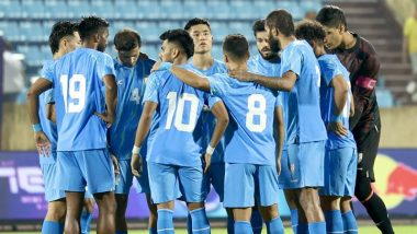 India National Football Team Set To Play International Football Friendly Against Malaysia on November 18 in Hyderabad