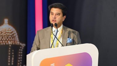 Union Minister Jyotiraditya Scindia Inaugurates International 6G Symposium at India Mobile Congress 2024 (Watch Video)