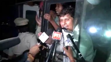 Saurabh Bhardwaj Detained: Police Detain Delhi Minister Protesting To Reinstate Bus Marshals (Watch Video)