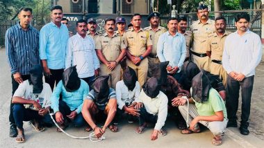 Pune: 21 Bangladeshi Nationals Arrested for Illegal Stay in Maharashtra’s Ranjangaon Area (See Pic and Video)