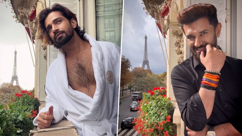 Vishal Singh and Chirag Paswan Give BFF Goals! Both ‘Friends’ Share Pic on Instagram from Paris Balcony Overlooking Eiffel Tower