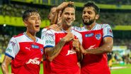 Jamshedpur FC vs Bengaluru FC, ISL 2024-25 Live Streaming Online on JioCinema: Watch Telecast of JFC vs BFC Match in Indian Super League 11 on TV and Online