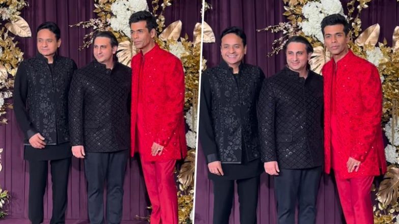 Manish Malhotra Diwali Bash 2024: Karan Johar Makes First Public Appearance With Dharma Productions’ New Co-Owner Adar Poonawalla at the Party (Watch Video)