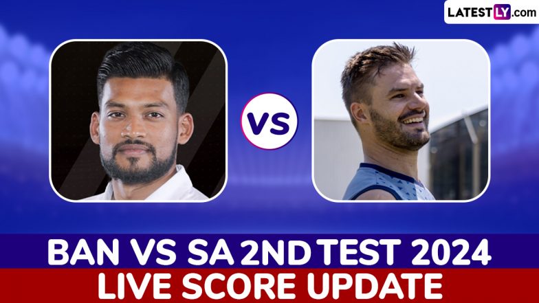 SA Win By An Innings and 273 Runs | Bangladesh vs South Africa Highlights of 2nd Test 2024 Day 3: Kagiso Rabada, Keshav Maharaj, Senuran Muthusamy Helps Visitors Secure Dominant Series Victory
