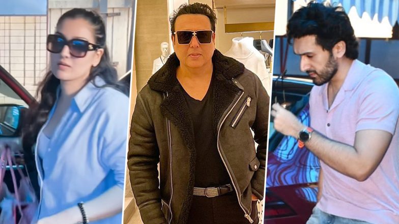 Govinda Hospitalised: Actor’s Son Yashvardhan Ahuja and Daughter Tina Ahuja Visit Hospital Following Father's Accidental Shooting Incident (See Pics & Video)