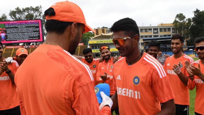 Happy Birthday Sai Sudharsan! Netizens Share Wishes for Young Indian Cricket Team Batter With Wishes As He Turns 23