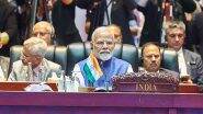 East Asia Summit 2024: Free, Open Indo-Pacific Vital for Peace and Progress of Entire Region, Says PM Narendra Modi