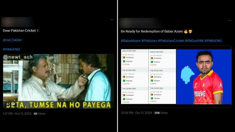 PAK vs ENG Funny Memes Go Viral After Visitors Register Dominating Win Over Pakistan in 1st Test 2024