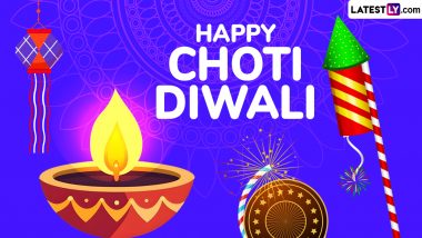 Choti Diwali 2024 Greetings and Photos: Happy Naraka Chaturdashi Messages, Quotes, Photos, Happy Diwali Wallpapers and Pics To Wish Family and Friends