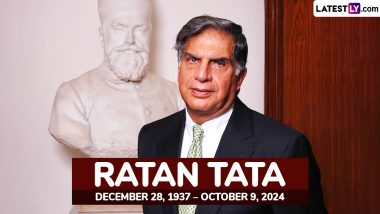 'Ratan Tata Should Be Awarded Bharat Ratna': Shiv Sena Urges Maharashtra CM Eknath Shinde To Propose Veteran Industrialist's Name for India's Highest Civilian Award