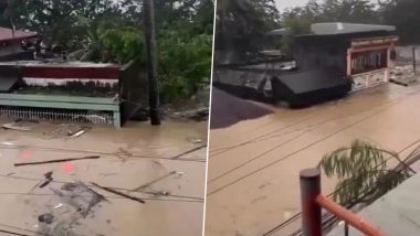 Tropical Storm Trami in Philippines: 46 Killed, 20 Missing Due to Storm; Flash Floods and Landslides Hit Several Regions (Watch Videos)