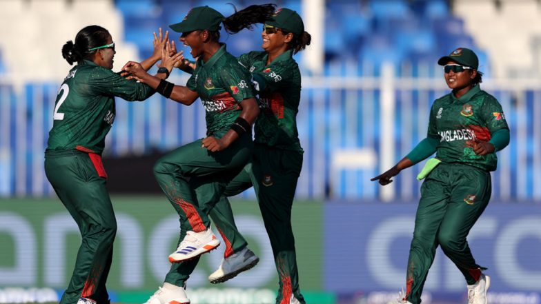 How to Watch BAN-W vs WI-W ICC Women's T20 World Cup 2024 Match Free Live Streaming Online? Get Free Telecast Details of Bangladesh Women vs West Indies Women Cricket Match on TV