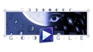 Google Doodle Celebrates October's Final Half Moon with Interactive Card Game on Lunar Phases (See Pic)