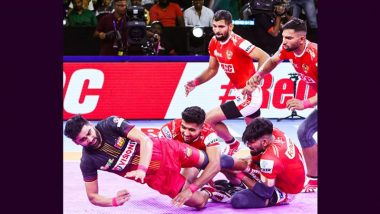 PKL 2024: Clinical Gujarat Giants Defeat Bengaluru Bulls, Pardeep Narwal Achieves 1700-Point Milestone