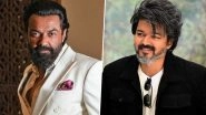 Bobby Deol Officially Joins Vijay&rsquo;s Final Film &lsquo;Thalapathy 69&rsquo; Directed by H Vinoth &ndash; Check Out the Bollywood Star&rsquo;s Intense Poster!