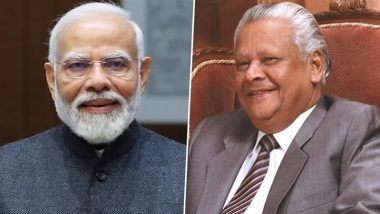 TP Goplan Nambiar Dies: PM Narendra Modi Expresses Grief Over Demise of BPL Group Chairman, Describes Him As ‘Pioneering Innovator and Industrialist’