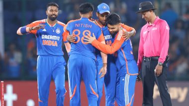 IND vs BAN 2nd T20I 2024: Nitish Kumar Reddy Shines With All-Round Show As India National Cricket Team Beats Bangladesh by 86 Runs