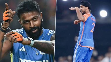 Latest ICC T20I Rankings: Arshdeep Singh Breaks Into Top 10, Hardik Pandya Rises to Third Spot in Allrounder’s List