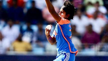 India Women’s Cricket Team Pacer Arundhati Reddy Reprimanded for Breaching ICC Code of Conduct During Pakistan Clash in Women’s T20 World Cup 2024