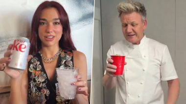 ‘Girl, You’ll Ruin Your Vocal Cords’: Gordon Ramsay Has the Funniest Reaction to Dua Lipa’s Viral Diet Coke-Pickle TikTok Recipe (Watch Video)