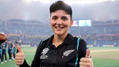 New Zealand All-Rounder Amelia Kerr Reacts After Fulfilling Dream of Winning ICC Women’s T20 World Cup 2024 Alongside Sophie Devine and Suzie Bates (Watch Video)