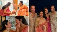 Katrina Kaif&rsquo;s Bond With Mother-in-Law Veena Kaushal Melts Hearts As She Celebrates Karva Chauth With Vicky Kaushal (See Pics)