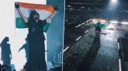 &lsquo;Punjabi Aagaye Apne Desh&rsquo;: Diljit Dosanjh Proudly Waves the Indian Flag During &lsquo;Dil-Luminati Tour 2024&rsquo; Concert in Delhi (Watch Video)