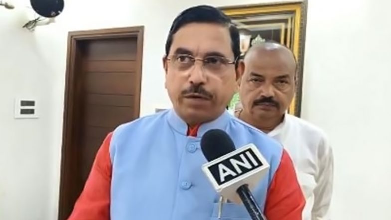ED Doing Its Job Based on Complaints, No Question of Misuse: Pralhad Joshi on Raids at MUDA Office