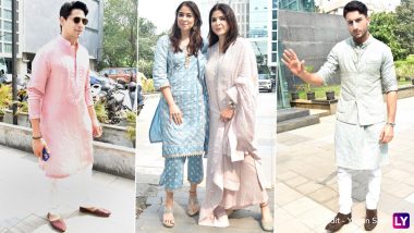 Dharma Productions’ Diwali 2024 Pooja: Sidharth Malhotra, Ibrahim Ali Khan, Maheep Kapoor, Bhavana Pandey and B-Town Celebs Attend the Event in Stunning Ethnic Attire (Watch Video & Pics)