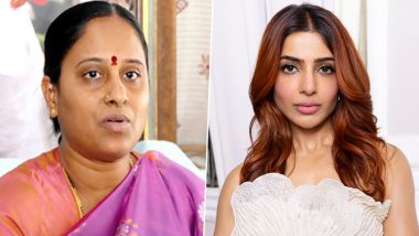 Konda Surekha Withdraws Statement on Samantha Ruth Prabhu and Naga Chaitanya’s Divorce, Telangana Minister Says ‘My Comments Were Not Meant To Hurt Samantha’