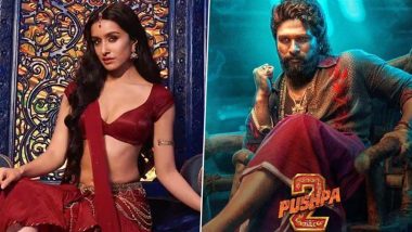 ‘Pushpa 2 – The Rule’: Shraddha Kapoor Set To Steal the Show With a Special Dance Number in Allu Arjun’s Upcoming Sequel – Reports