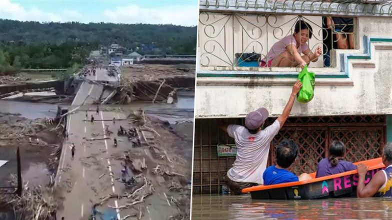 Philippines Floods and Landslides: At Least 130 Dead and Missing Following Destructive Storm Trami (See Pic)