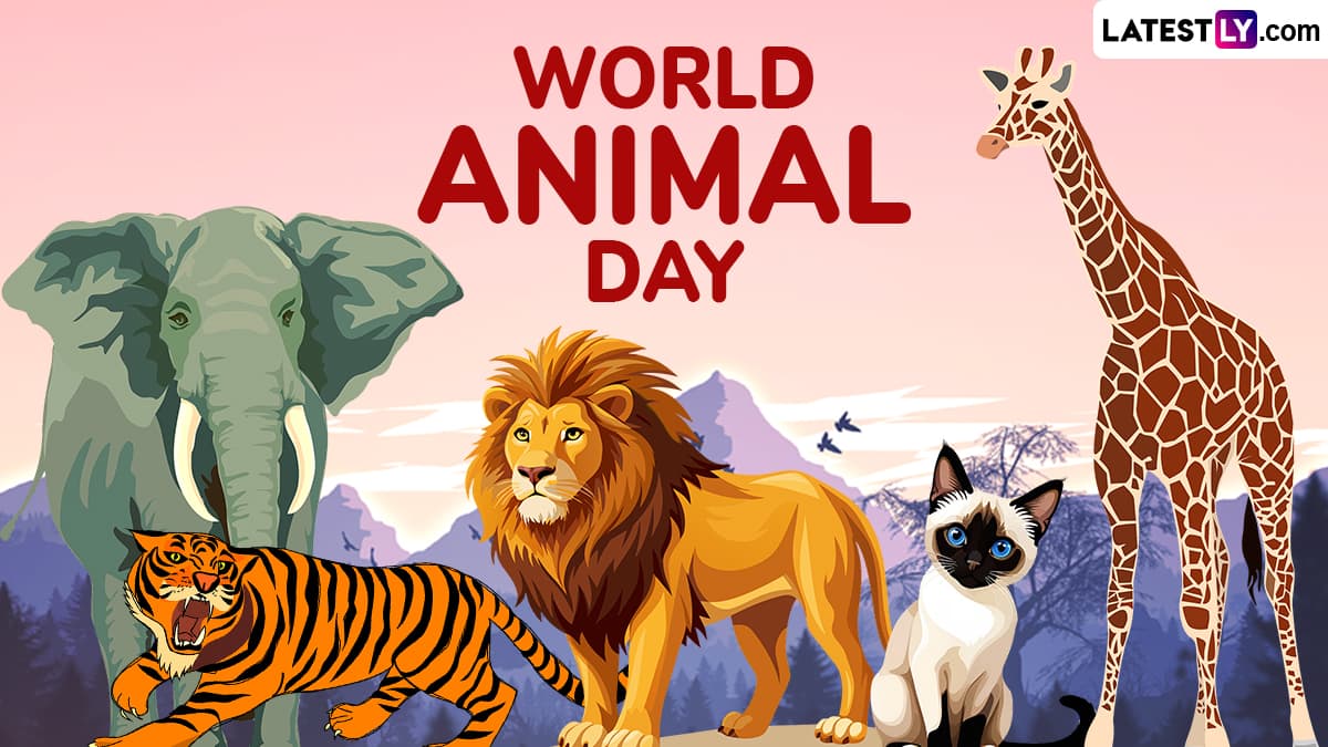 Festivals & Events News | Happy World Animal Day 2024 Messages ...