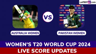 AUS-W Win by Nine Wickets | Australia vs Pakistan Highlights of ICC Women’s T20 World Cup 2024: Alyssa Healy and Co Register Continue Dominance To Register Third-Straight Win