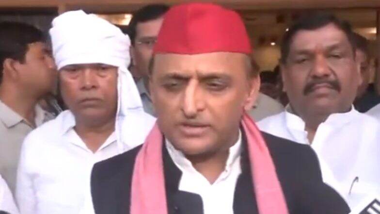 'Encounters to Cover Up Their Failure': Akhilesh Yadav Claims Bahraich Incident Was Planned, Accuses Government of Using 'Divide and Rule' Tactics (Watch Video)