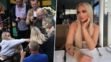 Victoria Thomas Bowen, OnlyFans Model Who Threw Milkshake at British Politician Nigel Farage Admits Assault but Refuses To Apologise