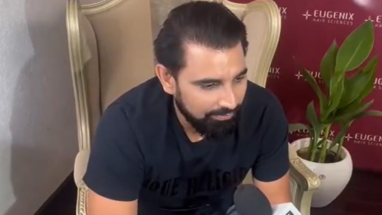 Mohammed Shami Opens Up on His Fitness Ahead of Border-Gavaskar Trophy 2024–25, Says ‘I Am Pain-Free; Australia Series Still Some Time Away’ (Watch Video)