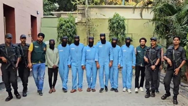 Lawrence Bishnoi Gang Members Arrested: Delhi Police Nab 7 Shooters, Arms Facilitator Rijwan Ansari (Watch Video)