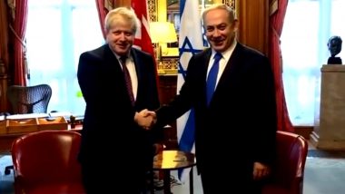 Boris Johnson Accuses Benjamin Netanyahu of Bugging His Bathroom, Claims Security Officials Found Listening Device in Toilet After It Was Used by Israeli PM