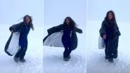 Priyanka Chopra Jonas Channels Her Inner Sridevi As She Twirls to &lsquo;Chandni&rsquo; Track in Alpes (See Pic)